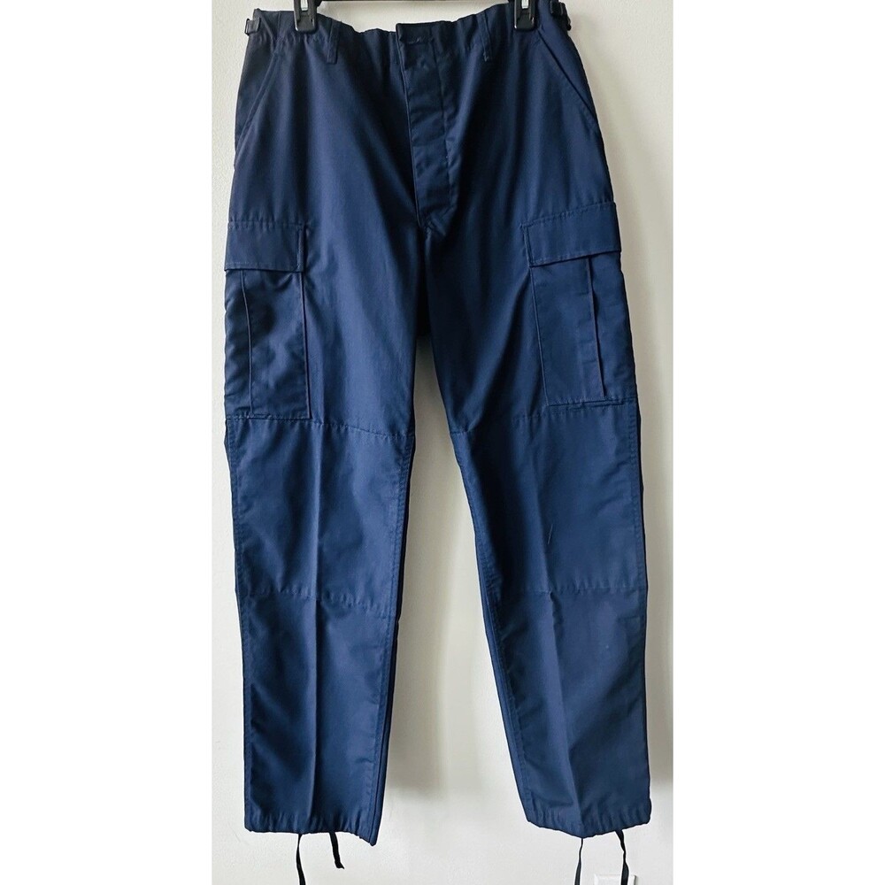 Propper BDU Trouser Button Fly Navy Tactical Combat Utility Cargo Pants M/L